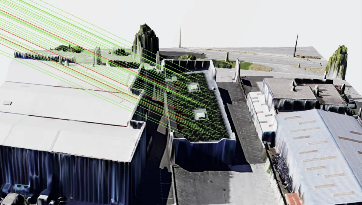 Simulation solaire ombrière